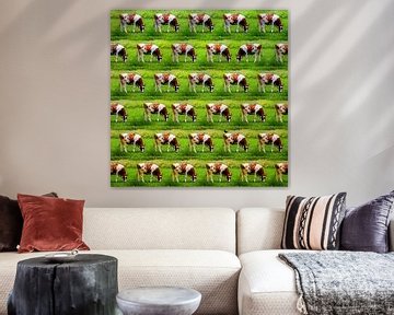 Koeien, koeien, koeien (kunst en koeien) van Ruben van Gogh - smartphoneart