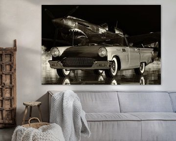 Ford Thunderbird, voiture de sport familiale des années 50