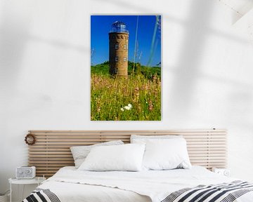 Peilingtoren bij Kaap Arkona op het eiland Rügen van flotografie