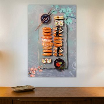 Sushi Japan von Moonheart Artworks