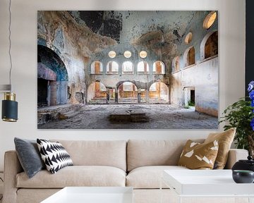 Verlaten Synagoge in Verval. van Roman Robroek