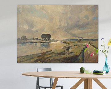 Rivier de Maas van Nop Briex