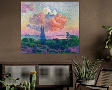 Le nuage rose sur Gisela- Art for You