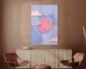 Poissons nageurs sur Walljar