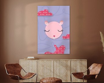 Dreaming Hamster by Walljar