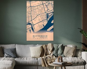 Stadskaart Rotterdam VI van Walljar