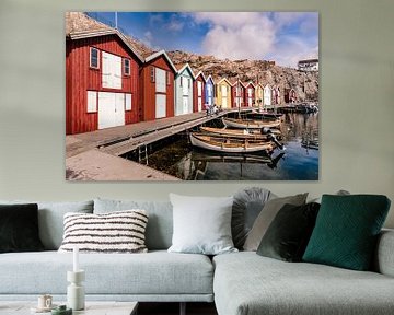 Smögen - kleurrijk vissersdorp in Zweden