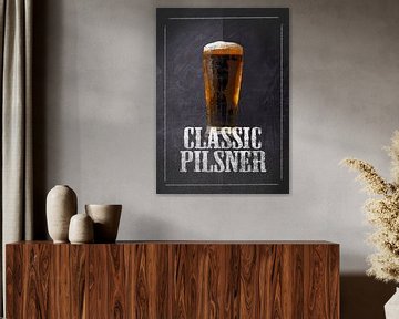 Bier - Classic Pilsner van JayJay Artworks