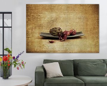 Stilleven Japandi. Food. Digitale kunst.