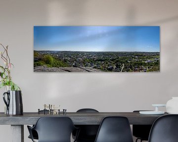 Vue panoramique de la ville norvégienne de Sandefjord sur Matthias Korn