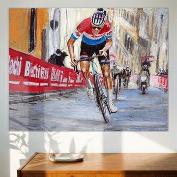 Van der Poel remporte la Strade Bianche sur Paul Smit