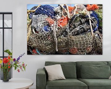 Fischernetze von Yvonne van der Meij