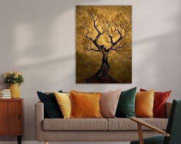 La femme arbre sur Atelier van Saskia