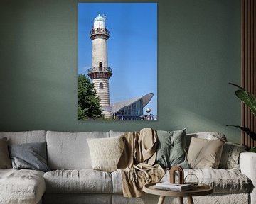 Rostock-Warnemünde: Leuchtturm und Teepott von t.ART