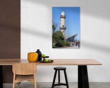 Rostock-Warnemünde: Leuchtturm und Teepott von t.ART