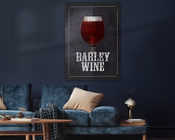 Beer - Barley Wine by JayJay Artworks