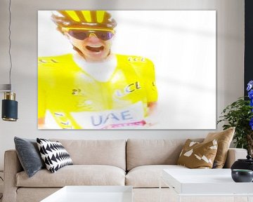 Tadej Pogacar wint de Tour de France 2021 van Studio Koers
