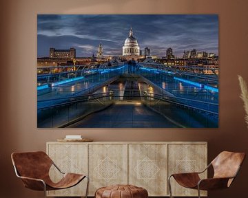 St Paul's Cathedral by Rainer Pickhard