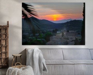 Blick über Mallorca bei Sonnenaufgang von t.ART
