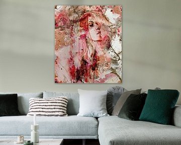 Portret Face in the crowd van Gisela- Art for You