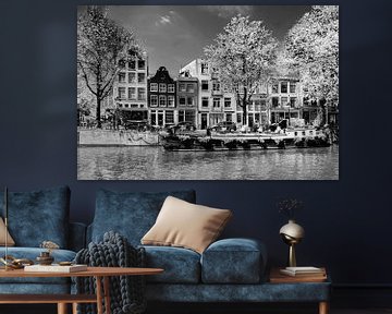 Prinsengracht Jordaan Amsterdam Nederland Zwart-Wit