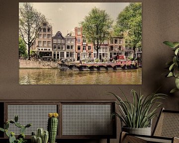 Prinsengracht Jordaan Amsterdam Nederland Oud