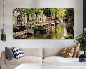 Jordaan Egelantiersgracht Amsterdam Nederland Oud