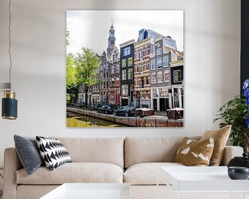 Jordaan Egelantiersgracht Amsterdam Niederlande von Hendrik-Jan Kornelis