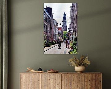 Jordaan Westerkerk Amsterdam Netherlands