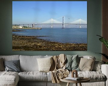 Die Queensferry Crossing ist eine Straßenbrücke in Schottland von Babetts Bildergalerie