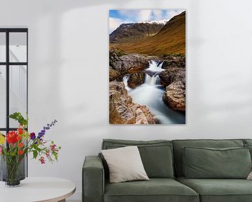 Kleine waterval in Schotland van Daniela Beyer