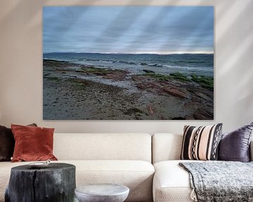 schöner Sonnenaufgang am Strand von Nairn. von Babetts Bildergalerie