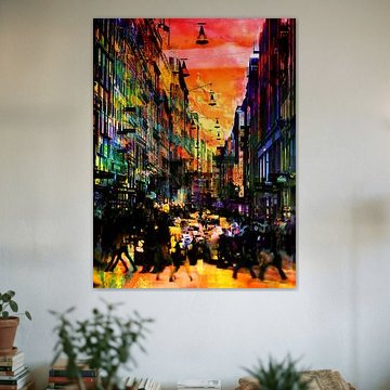 Les gens qui marchent sur Gabi Hampe