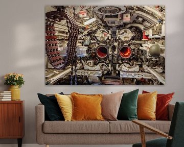 Torpedo Room HMS Otus by Rob Boon