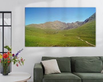 Au pied des Black Cuillins, près de Glenbrittle, se trouvent les Fairy Pools. sur Babetts Bildergalerie