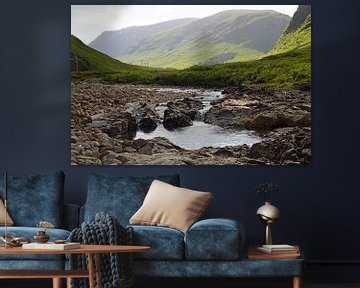 Glen Coe in Schotland van Babetts Bildergalerie