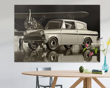 The Ford Anglia123E Deluxe - A Classic Performance Car by Jan Keteleer