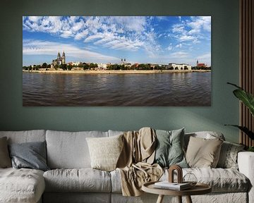 Magdeburg Skyline Panorama