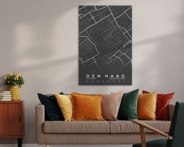 City map The Hague by Walljar