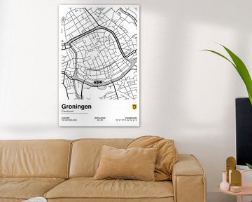 Stadskaart Groningen