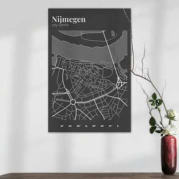 Plan de la ville de Nijmegen