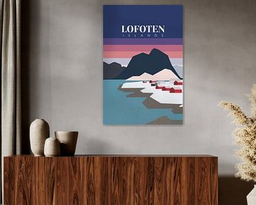 Noorwegen - Lofoten eilanden van Walljar
