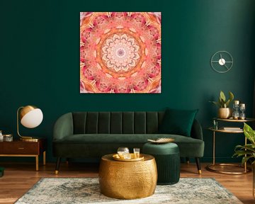 Mandala gouden aura van Christine Bässler