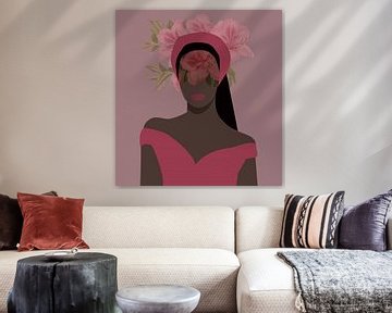Blooming girl van Gisela- Art for You