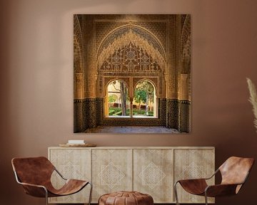 Alhambra de Granada, Mirador de Daraxa. by Hennnie Keeris