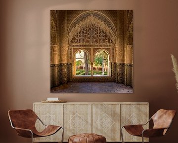 Alhambra de Granada, Mirador de Daraxa. van Hennnie Keeris