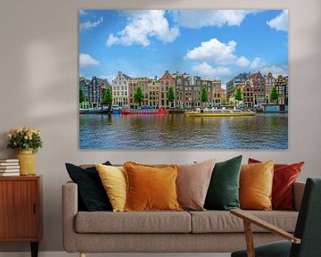 The Amstel in Amsterdam by Ivo de Rooij