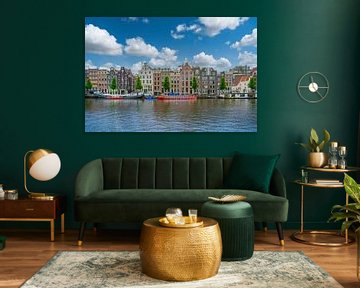 The Amstel in Amsterdam by Ivo de Rooij