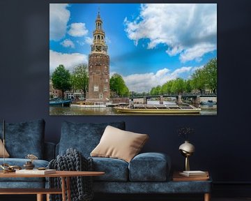 The Montelbaanstoren in Amsterdam by Ivo de Rooij