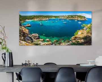 Plage de Portals Vells, île de Majorque, Espagne Mer Méditerranée sur Alex Winter